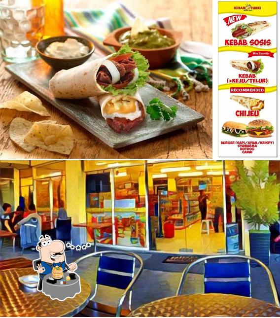 The photo of food and interior at Kebab Turki Baba Rafi, Nangka