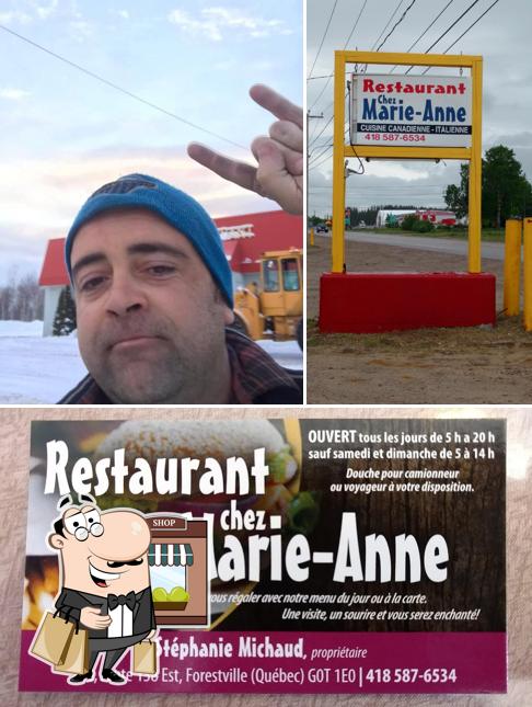 L'extérieur de Restaurant chez Marie-Anne