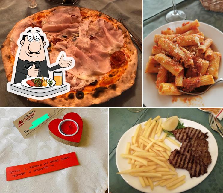 Platti al Trattoria Pizzeria Al Cavallino
