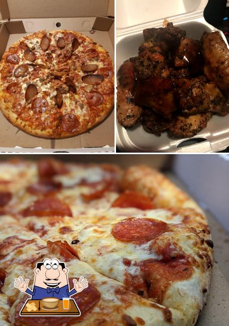 Еда в "Domino's Pizza"