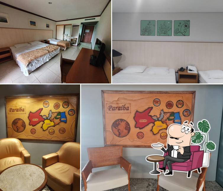 Veja imagens do interior do Garden Hotel