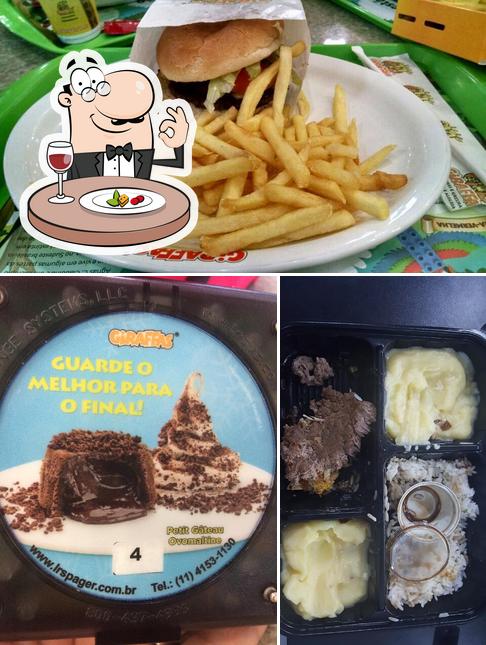 Comida em Giraffas
