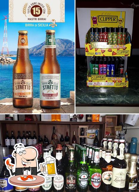 Puoi prenderti un rinfrescante bicchiere di birra chiara o scura