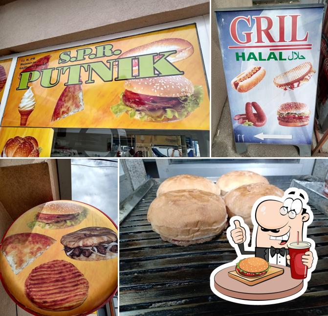 Prueba una hamburguesa en Fast Food „Putnik” Buca