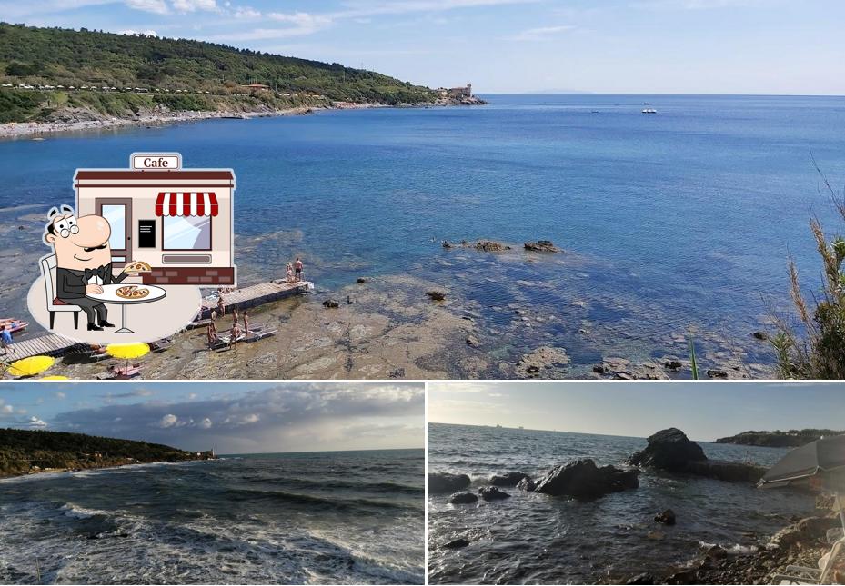 Gli esterni di In Vernice RistoBeach presso Bagni Sama