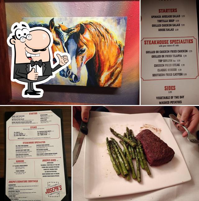 Joseph's Steak House in Elgin Restaurant menu and reviews