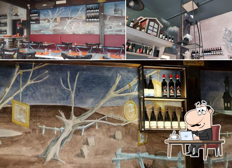 Gli interni di Taverna dello Zio Gian Fester