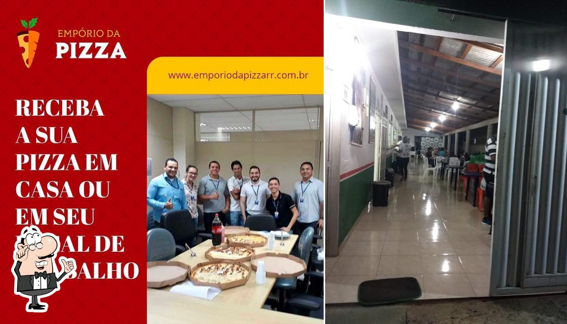 O interior do Empório da Pizza
