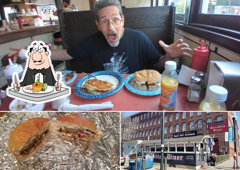 Arthur's Diner in Lowell Restaurant menu and reviews