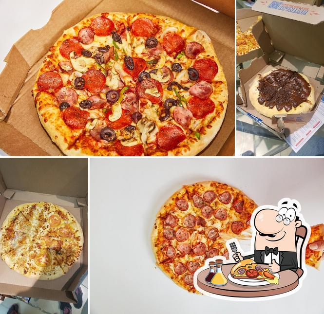 Experimente pizza no Domino's Pizza - Tatuapé