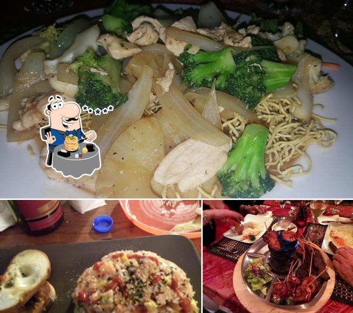 Meals at Restaurant Naga