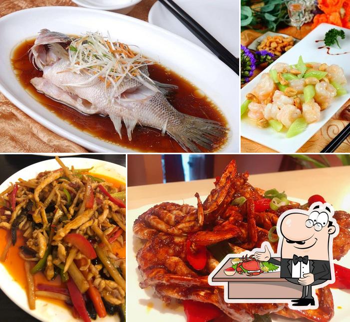 Kostet Meeresfrüchte bei Pin Wei China-Restaurant