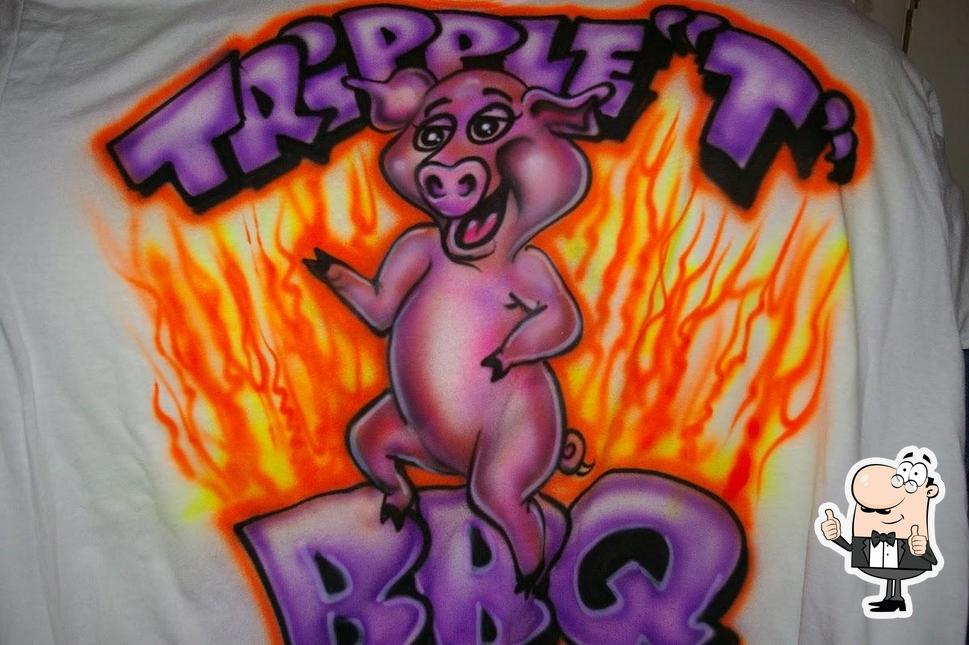 Here's a picture of Tripple T BBQ