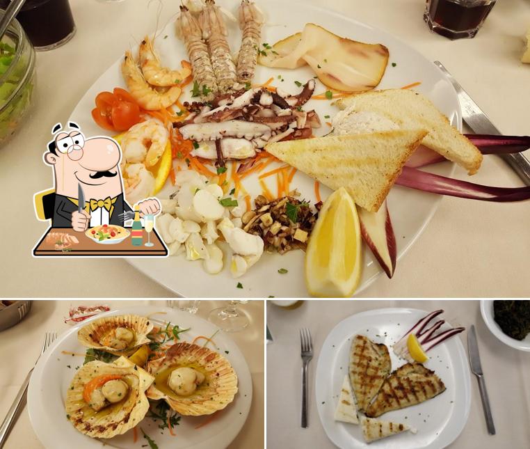 Platti al Ristorante Trattoria alla Cacciatora