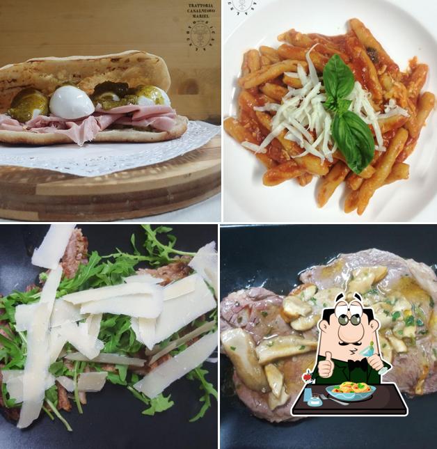 Cibo al Trattoria Casalnuovo