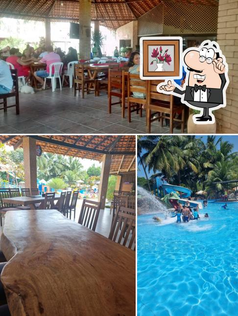 O interior do Fazendinha Parque Raposa