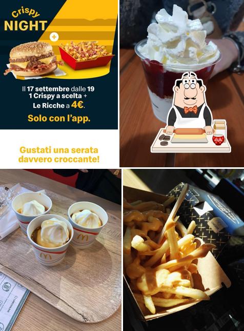 McDonald's Cassino serves a range of desserts