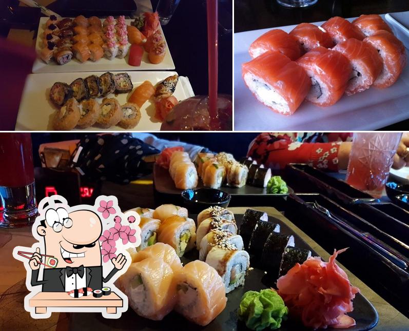 Tómate uno de sus diferentes tipos de sushi