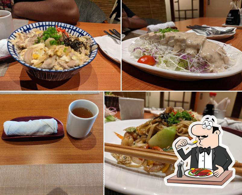 Food at Oyama Japanese Restaurant