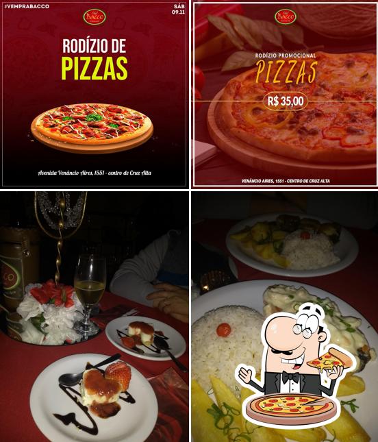 Peça diferentes estilos de pizza