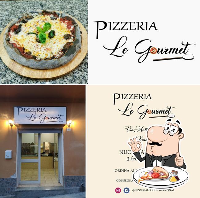 A Pizzeria Le Gourmet, puoi goderti una bella pizza