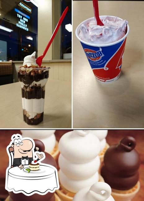 Dairy Queen Grill & Chill serves a range of desserts
