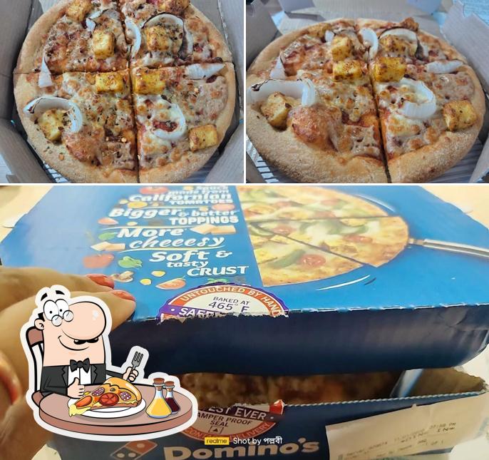 Get pizza at Domino's Pizza