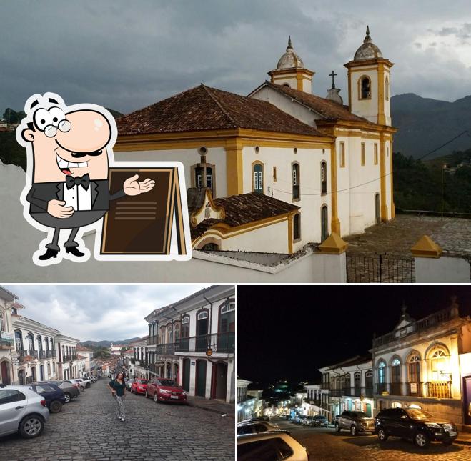 Veja a área externa do Frutos de Goiás