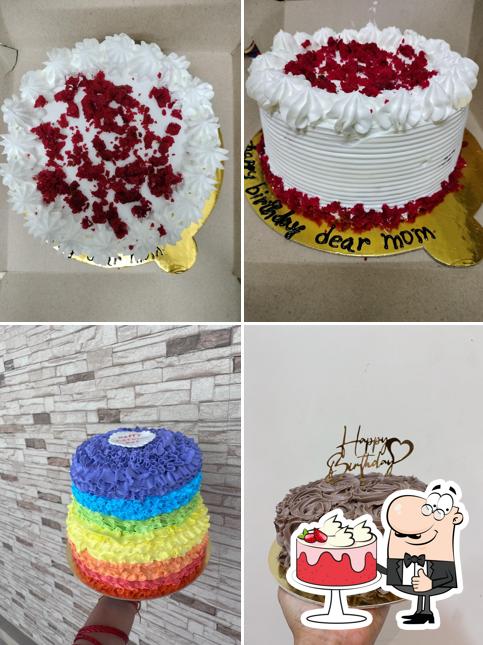 Red velvet cake at CREAMY CREATION