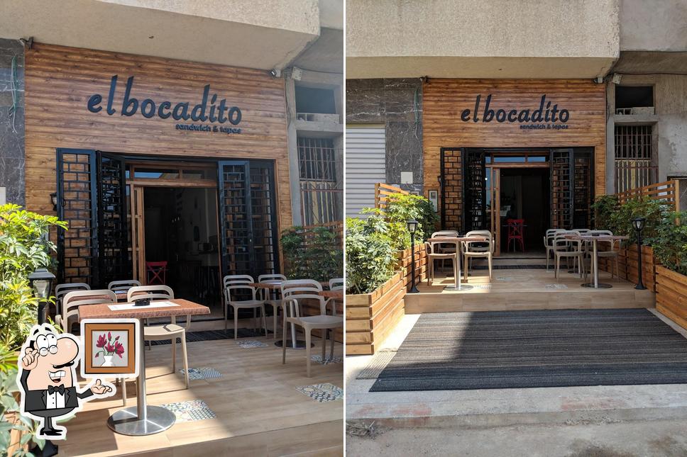 L'intérieur de El Bocadito Dar Bouazza