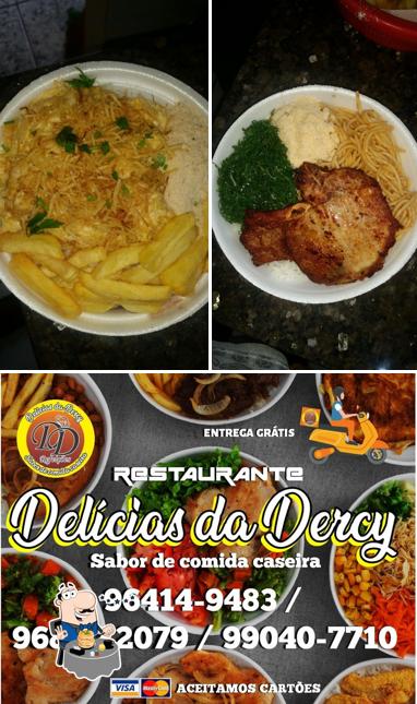 Platos en Restaurante Delícias da Dercy