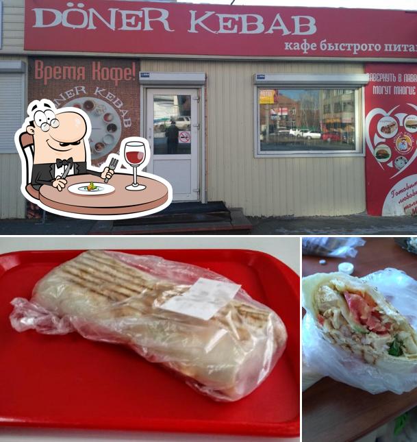 Comida en Doner Kebab
