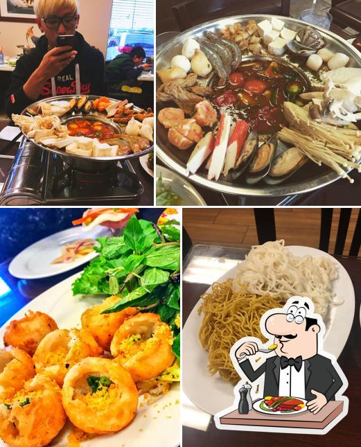 Food at Lẩu Hải Sản