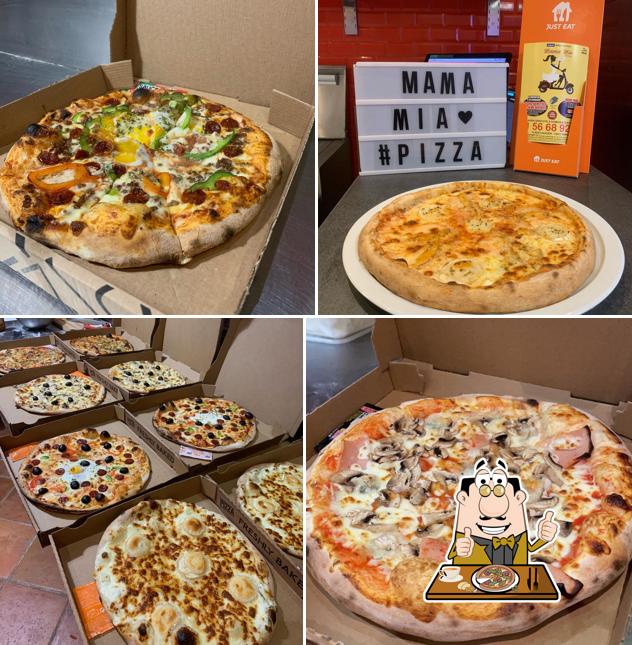 Bei Mamamia Pizza könnt ihr Pizza kosten 