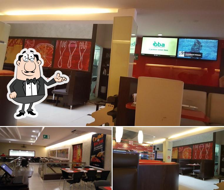 Veja imagens do interior do Pizza Hut