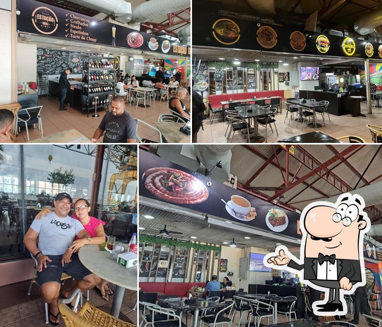 Veja imagens do interior do Estação Grill