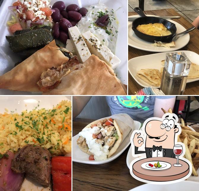 Meals at Opa! Mezze Grill