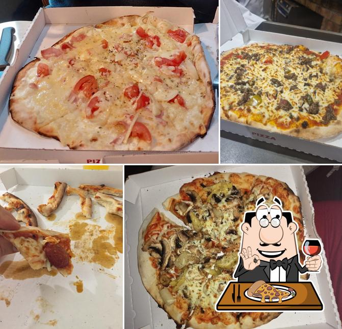 Choisissez des pizzas à Pizzeria Croq'o'Pizza