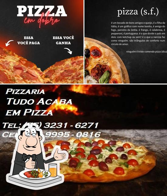 Comida em Pizzaria Tudo Acaba em Pizza Rosário do Sul RS