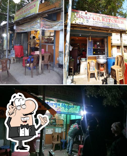 The interior of Bolpur Kitchen
