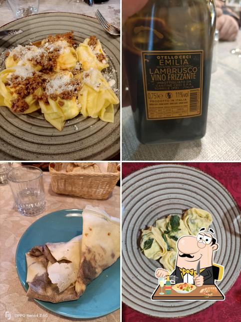 Cibo al Osteria Vecchia Maserno