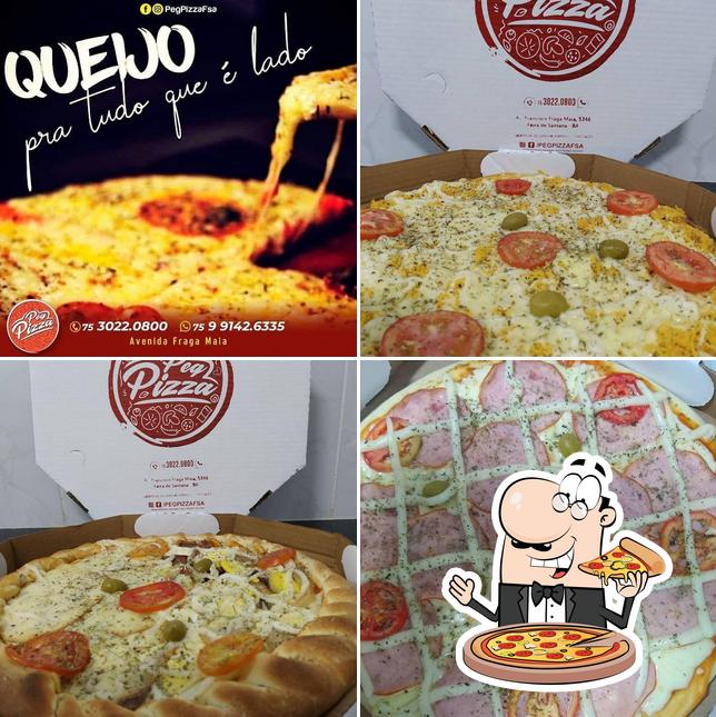 Escolha diversos estilos de pizza