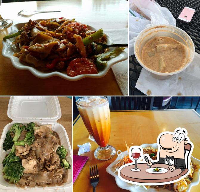 Meals at Pon Proem Thai Restaurant