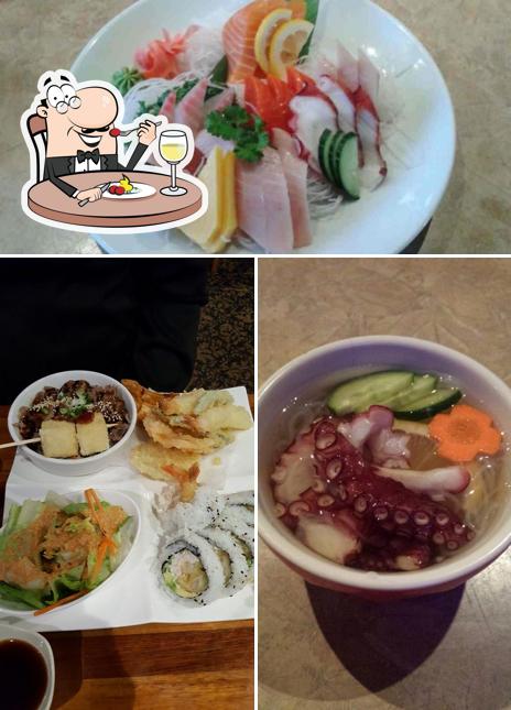 Еда в "Tokyo Hon Sushi"