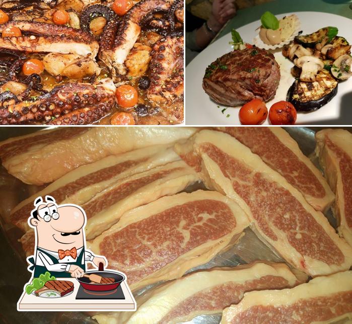 Essayez des repas à base de viande à Nevera Tavern