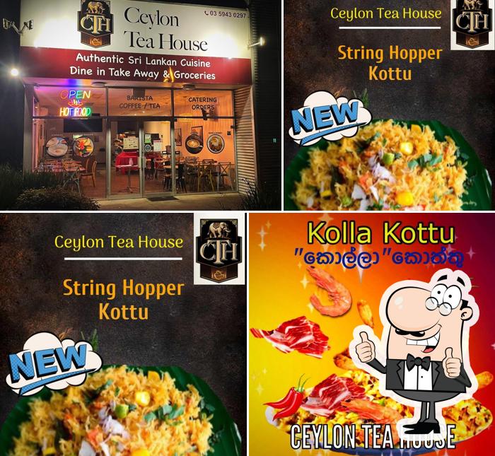 Ceylon Tea House Dine in Takeaway in Pakenham Restaurant menu and reviews