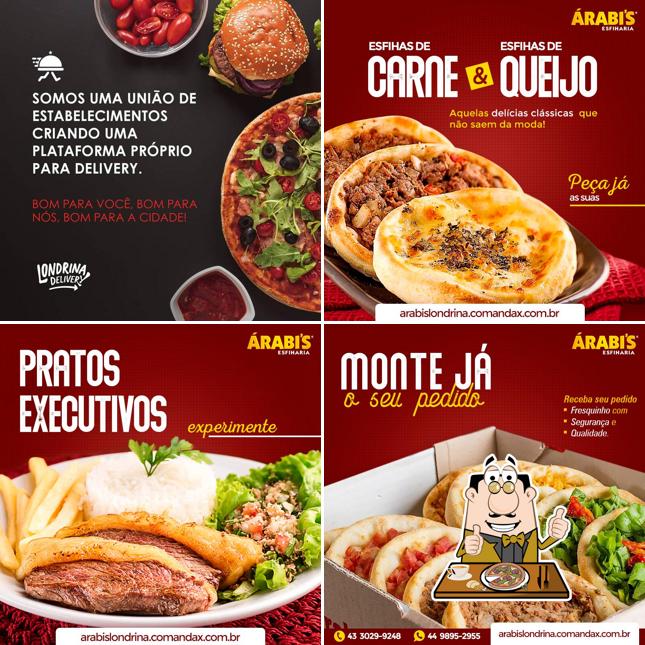 Peça pizza no Árabi's Esfiharia - Londrina/PR