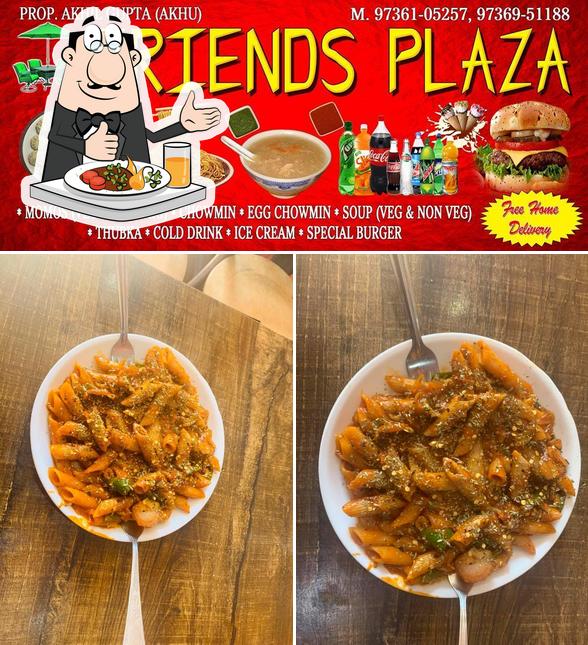 Food at Friends Plaza