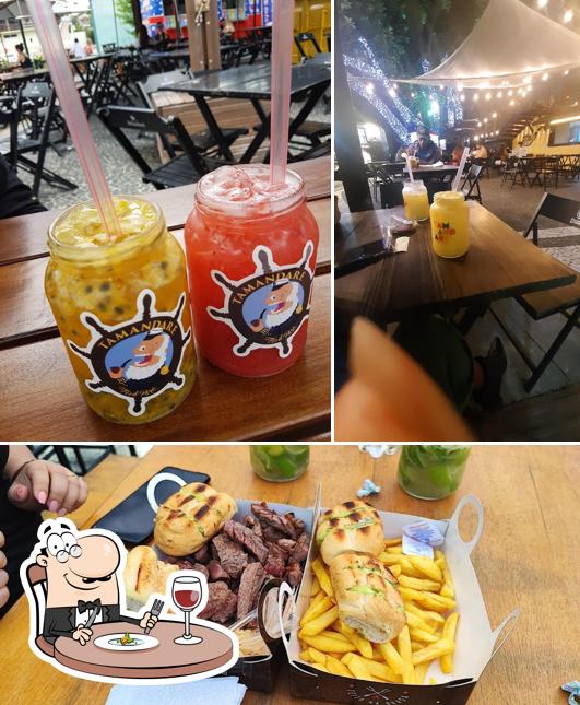Platos en Tamandaré Food Park