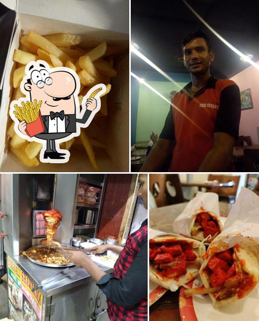 Taste French fries at Food Fataang